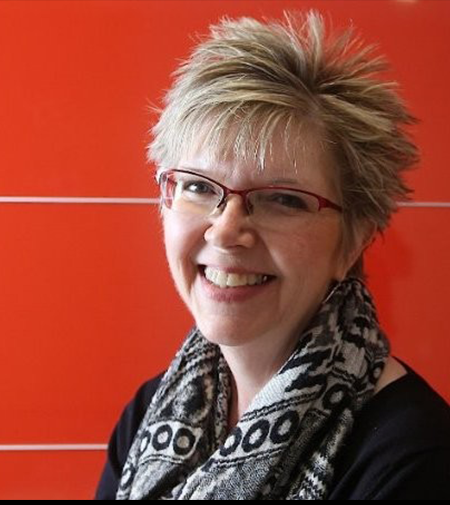 Portrait of Carole Gieske, Ames Documentary Film Festival team