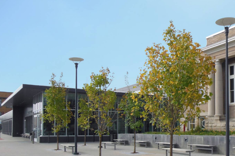 Ames Public Library building in Ames, Iowa