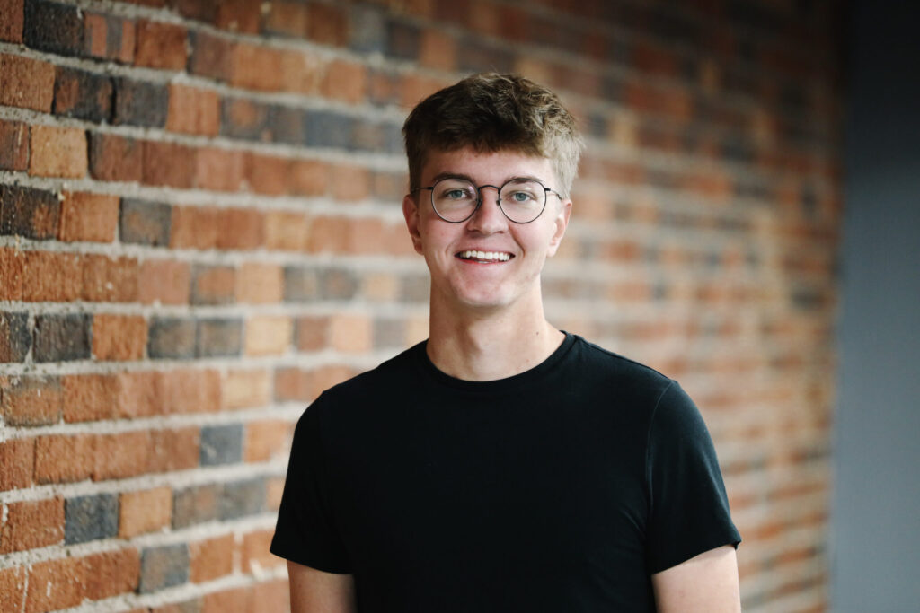 Portrait of Issac Jarnagin, Ames Documentary Film Festival team