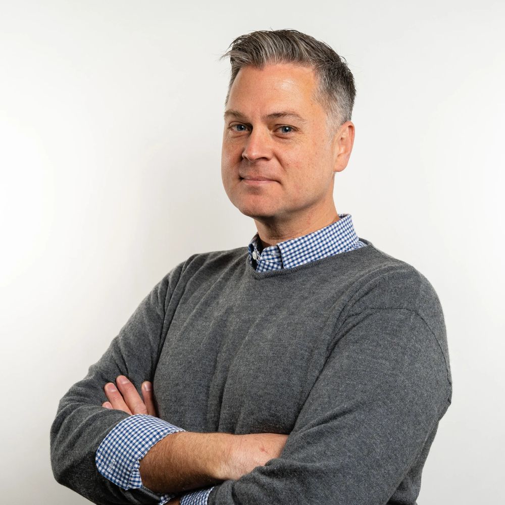 Portrait of Tony Thrush, Ames Documentary Film Festival team